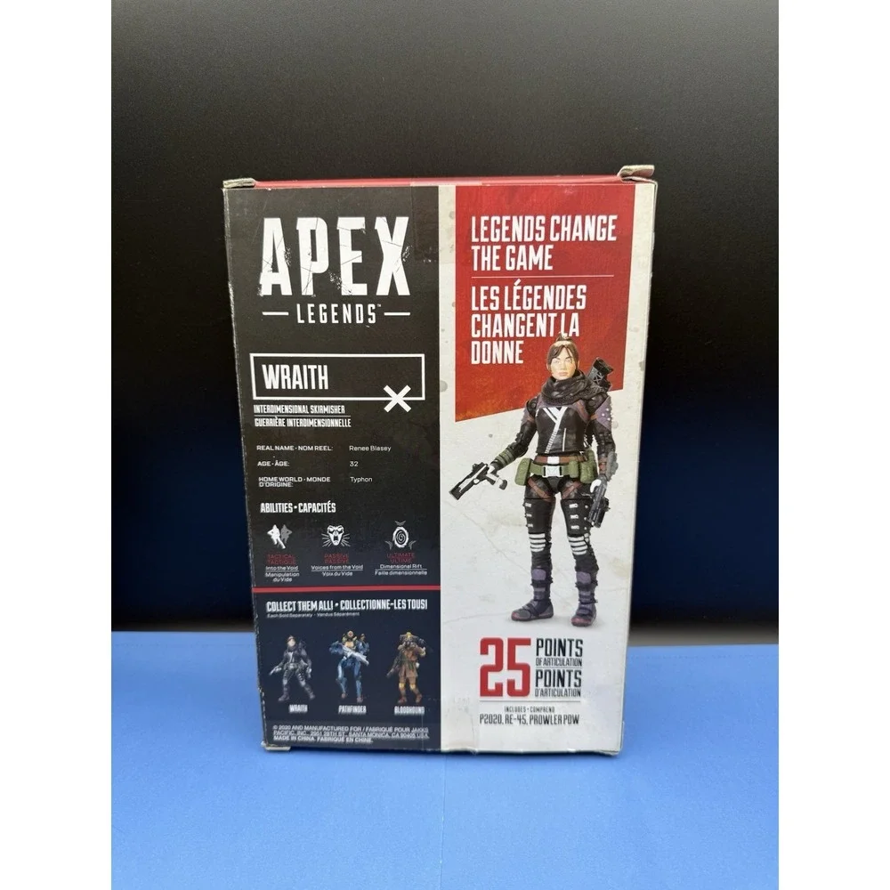 APEX Legends Wraith 6-Inch Collectible Action Figure (Series 1)‎